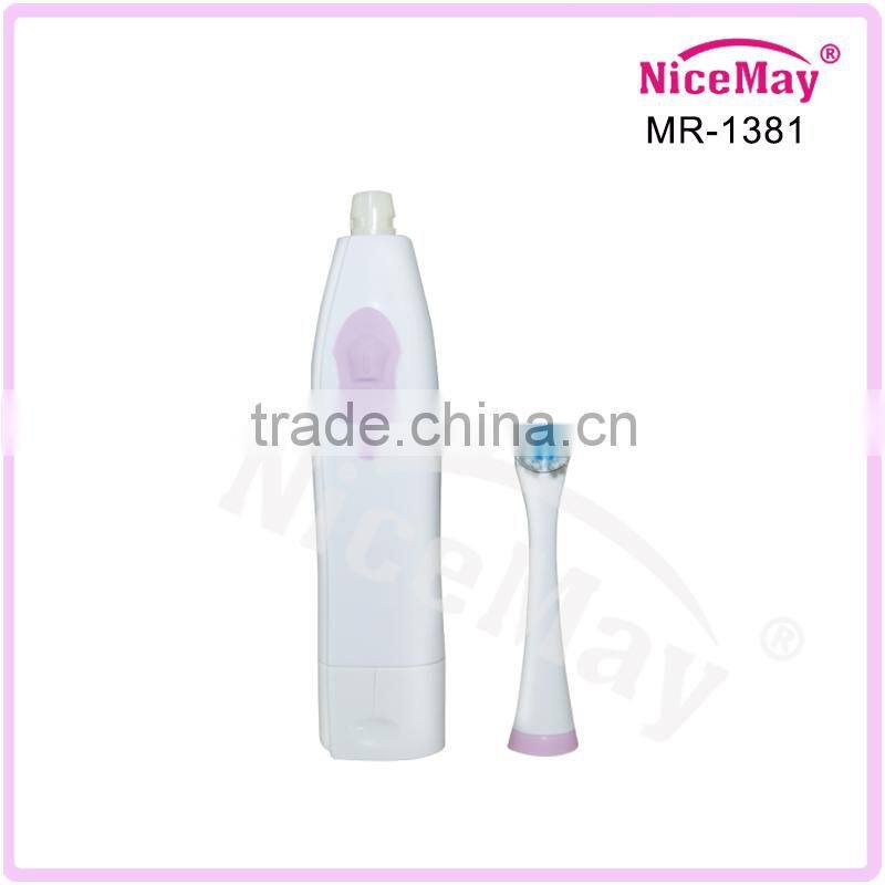 detachable oral hygiene tooth brush with replaceable brush heads