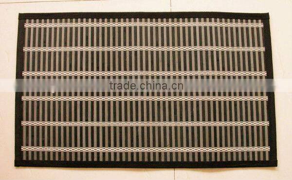 Fashion zhejiang good quality printed carpet products bamboo natural textile