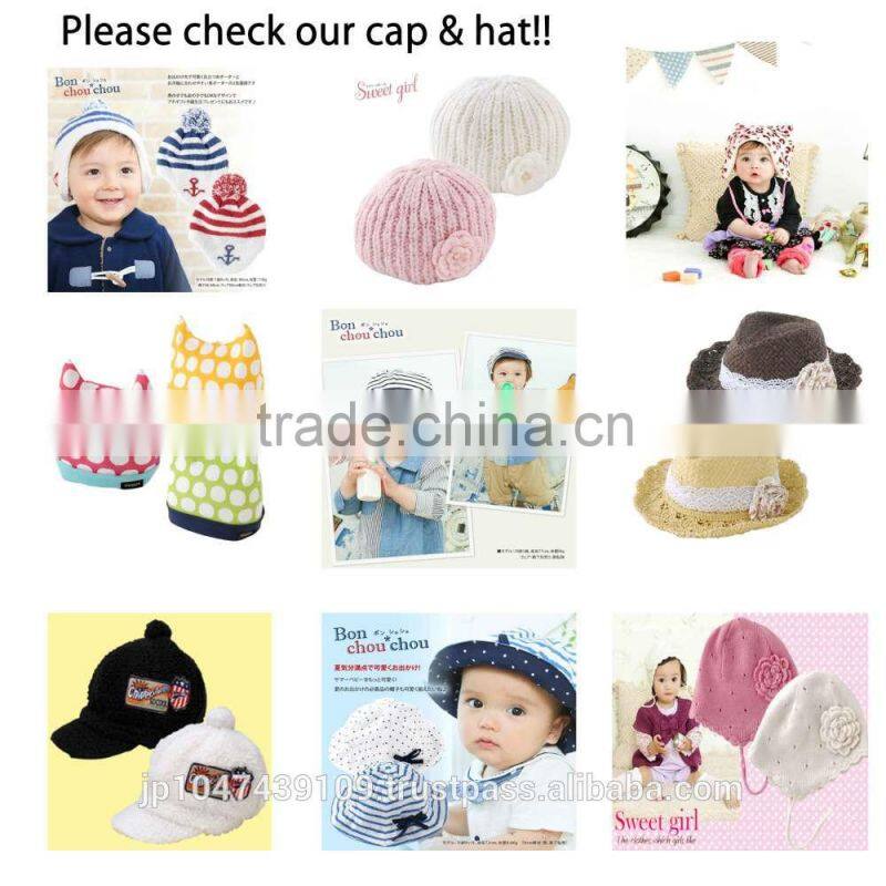 baby hat japanese wholesale products cute and high quality fashion trendy marine with ribbon