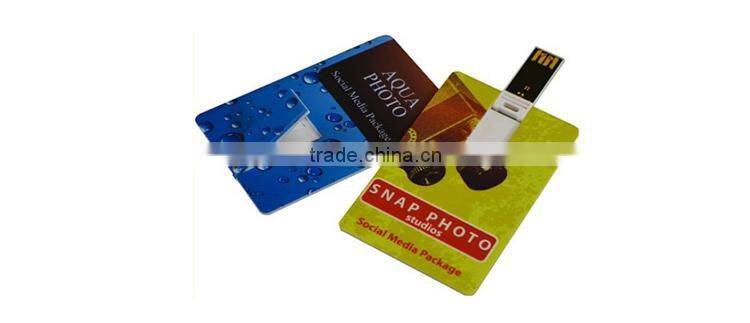 card shape usb flash drive portable memory custom usb business card