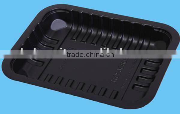 China Manufacturer Plastic Vacuum Forming Fresh Meat Fruit Disposable Plastic Food Container