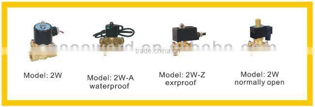 2/2 way AB direct action series Solenoid Valve (air/water/steam) water valve ISO9001