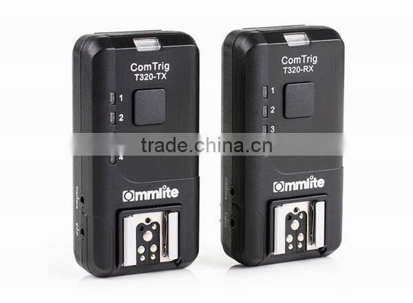 Commlite 'ComTrig' T320 '4-in-1' Wireless Remote flash trigger receiver for Canon for Nikon for Pentax for Olympus