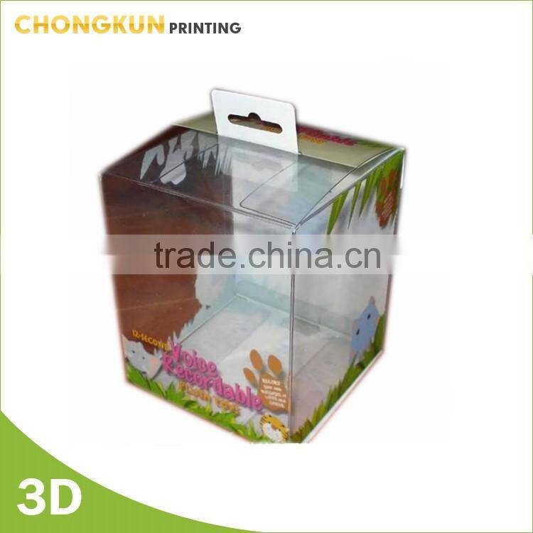 PVC/PP/PET Packaging Clear Plastic Box for baby products
