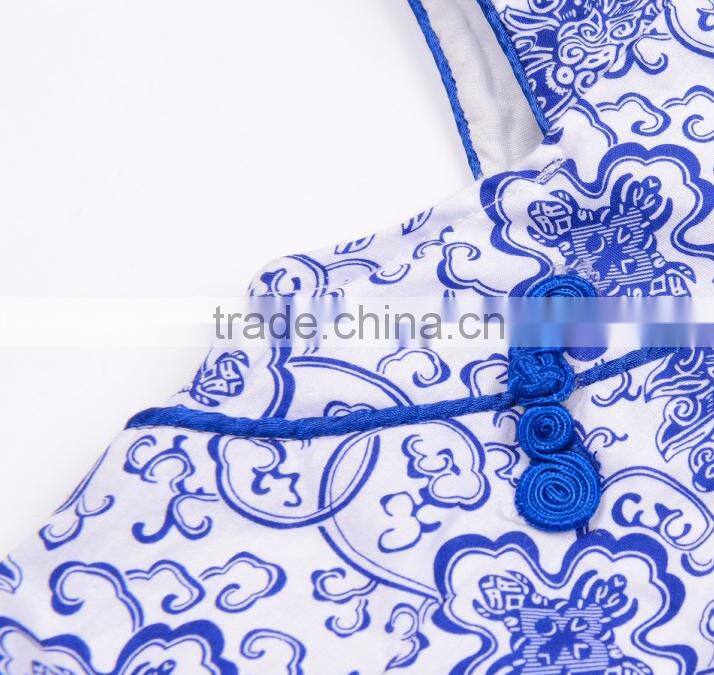 Custom design lovely children summer dress