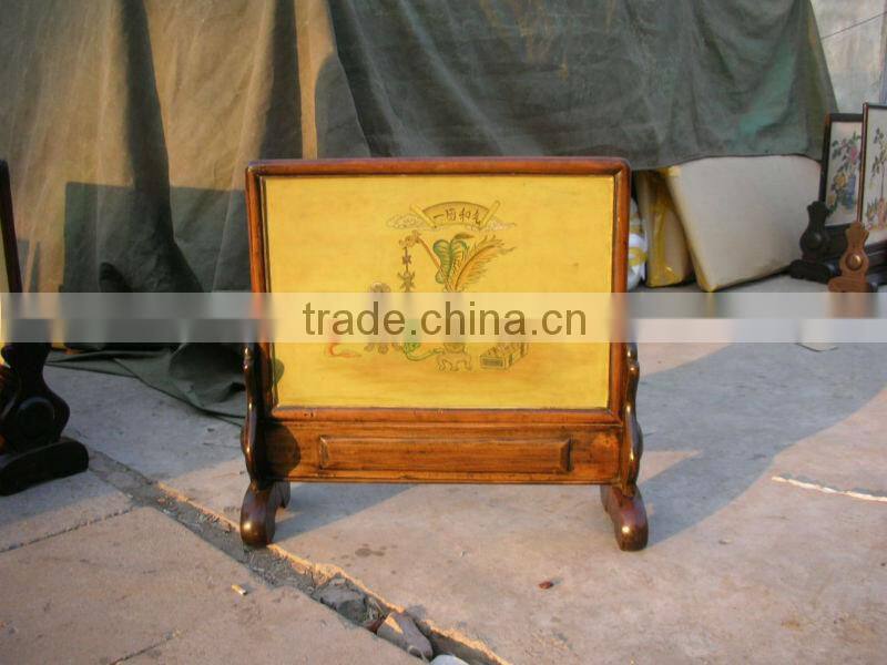 wood antique screen