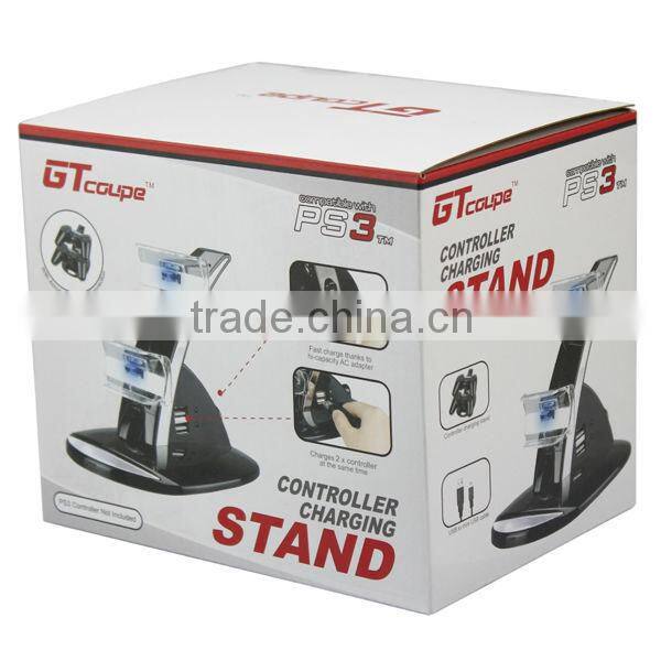 Dual Dock Station Stand Charger For PS3 Controller