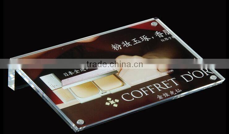 Acrylic magnetic frame acrylic photo frame cheap frame