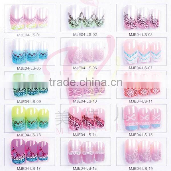 2013 lace nail tips