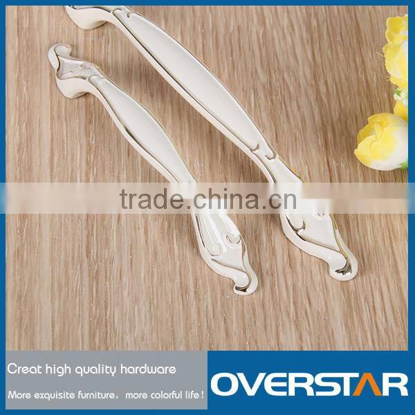 China Zinc Alloy Ivory Furniture Hardware Dresser Door Handle