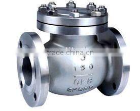 Cast Iron Swing Single Disc Rubber Soft Seal Flange Check Valve H44X