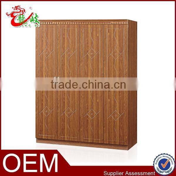 bedroom used wardrobe clothes chest 4 doors storage almirah FC402