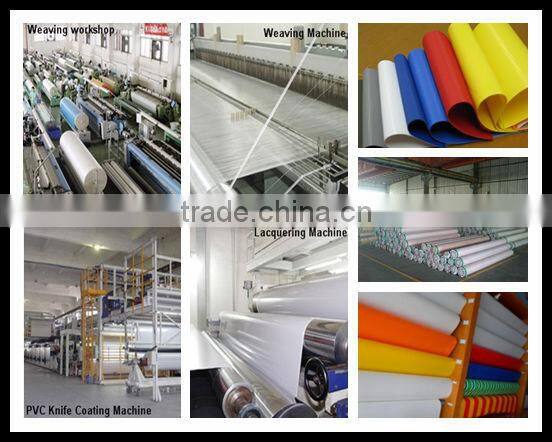 PVC Coated Tarpaulin Curtain Fabric