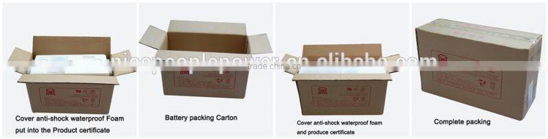 maintenance free vrla battery12V24AH energ ystorage batterys