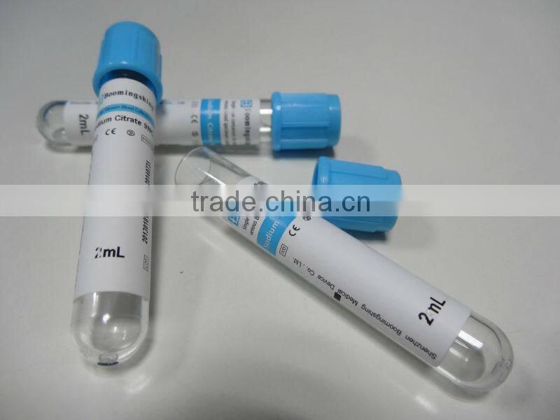 vacuum blood collection tube/Gel&Clot activator tube/yellow tube with CE&ISO