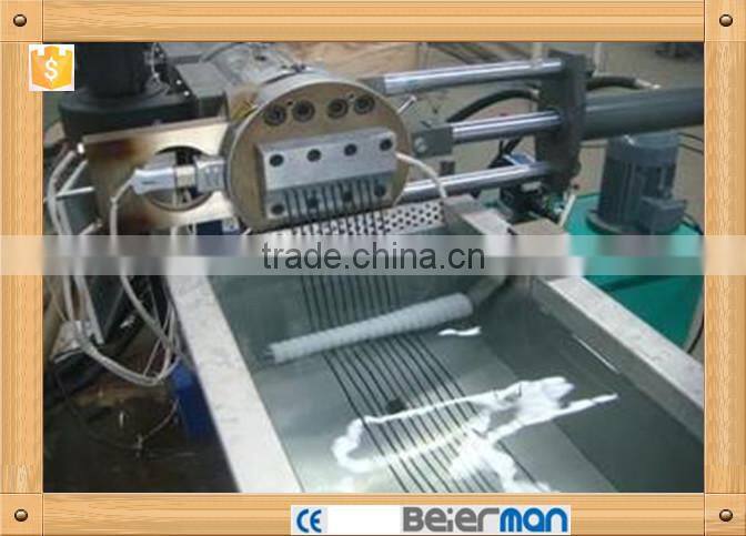 China origin PP PE woven bags string pelletizing line 300kg/h