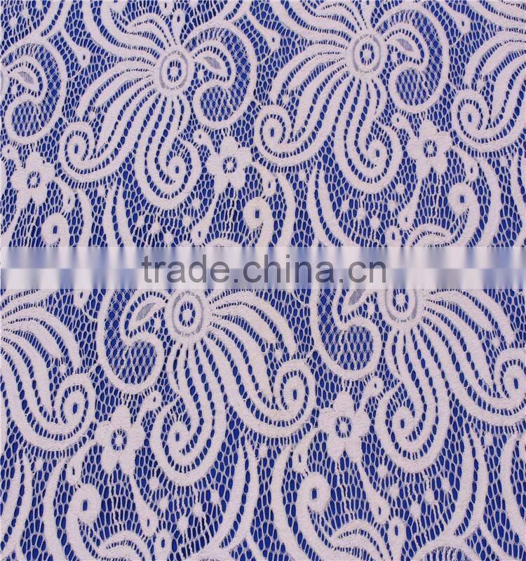 Knitted octopus white bulk swiss lace in switzerland with stretch