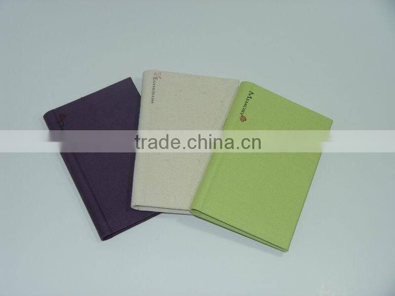 eco-friendly hardcover spiral notebook