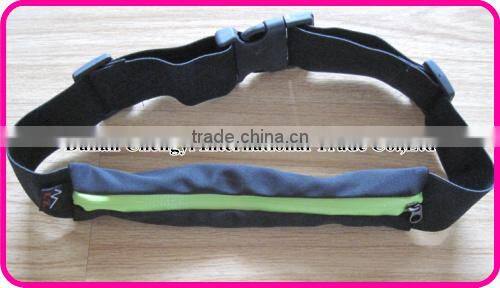 Sport Runing Lycra Waist Bag With Two Pockets