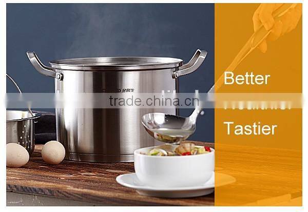 Induction Cooking Kitchenware Stainless Steel Pasta Cooker Steamer