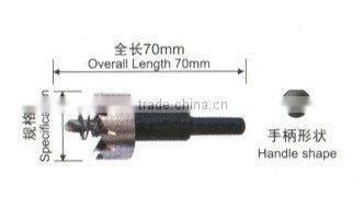 steel cutting pipe hole saw