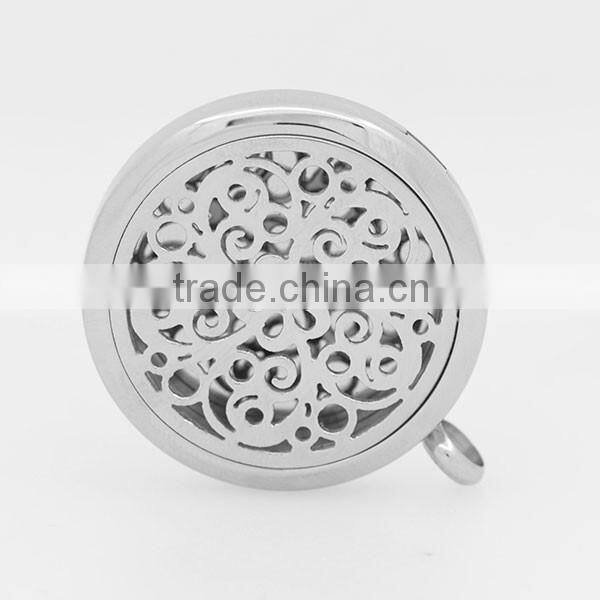 Beautiful flower locket,solid perfume locket,essential oil diffuser locket