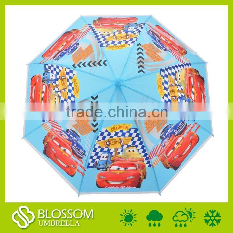 2016 Clear umbrella,light blue straight umbrella,blue umbrella