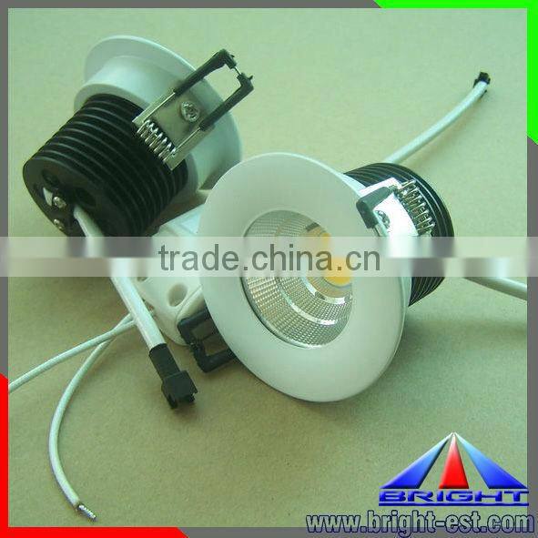 360 adjustable and 180 adjustable 10W cob downlight,led ceiling light dimmer