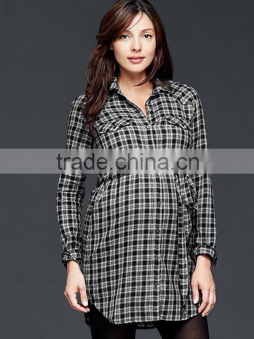 Cheap Plus Size Maternity Nighty Dress Cotton Knit Nightshirt
