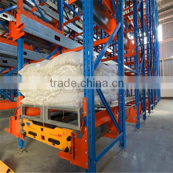 Metal heavy duty shuttle warehosue storage rack