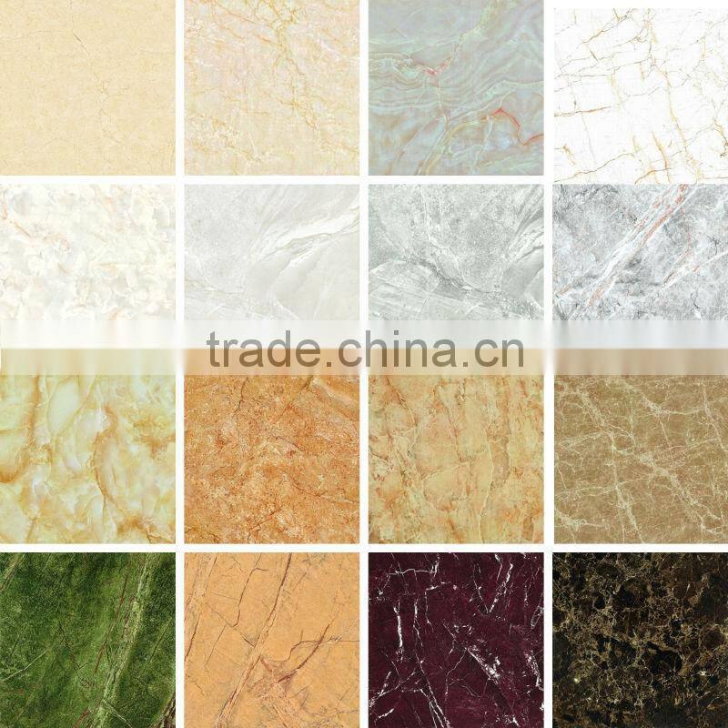 NO. DPT6062 Polished porcelain tiles 500x500 wood design tile