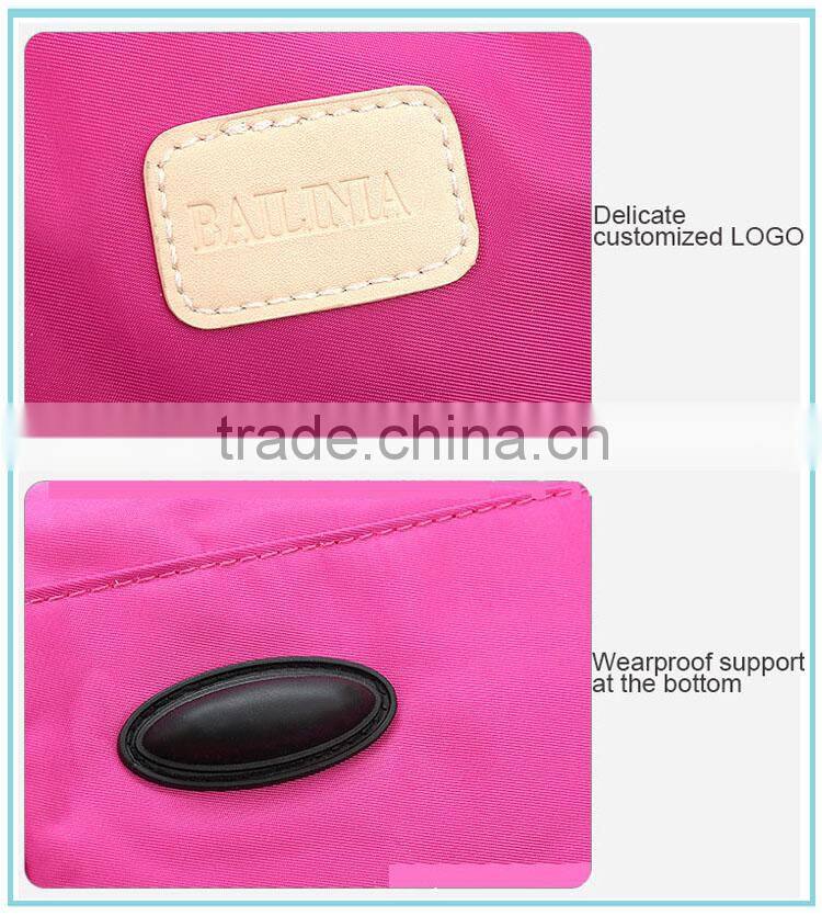 wholesale nylon bags New fashion colorful bag christmas travel handbag