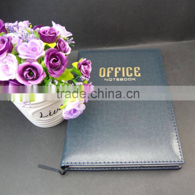 25k good faux leather office note book