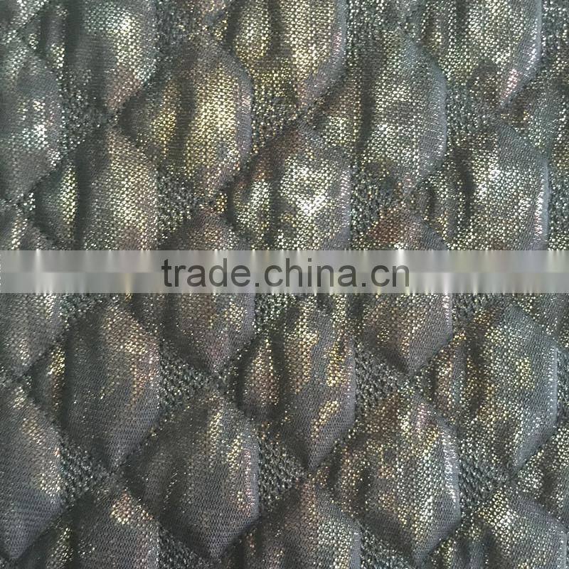lace embrodiery quilting fabric,thermal fabric for down coat,jacket and garment