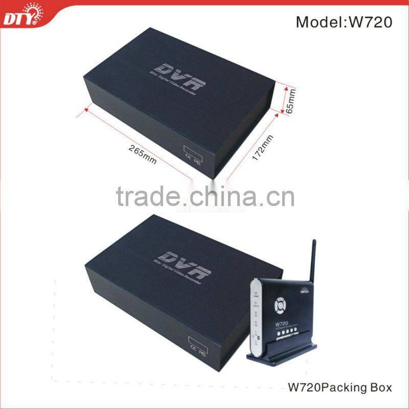 Mini wireless cctv dvr for home security, W720