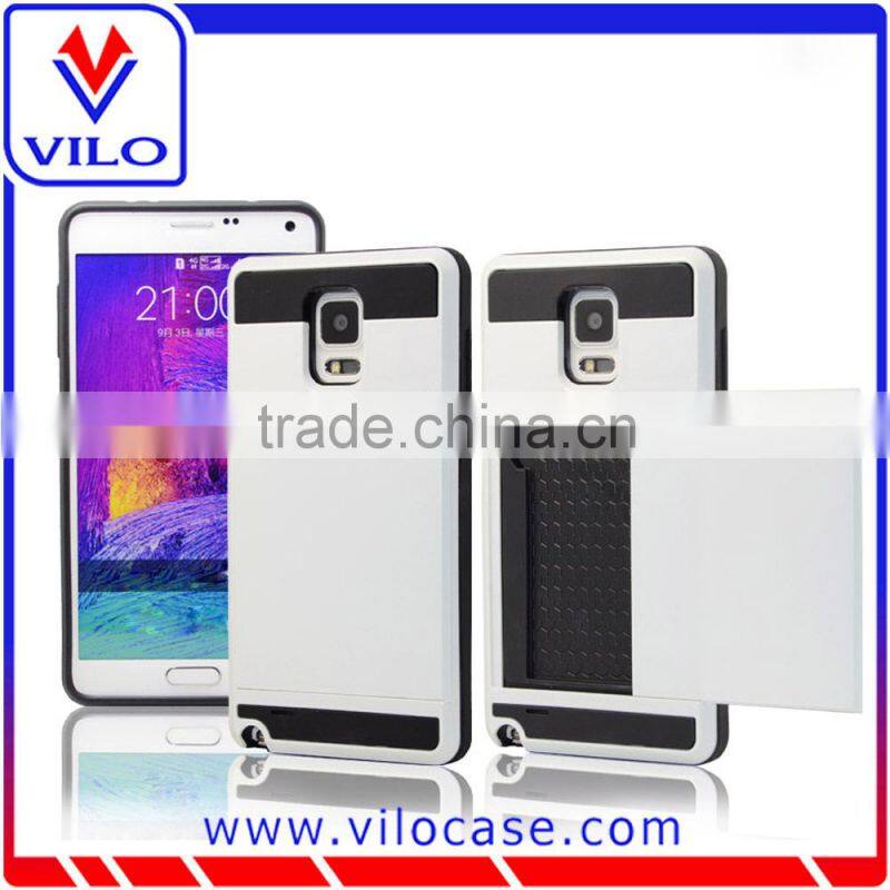 card holder tpu+pc 2 in 1 hard back case for iphone 6s