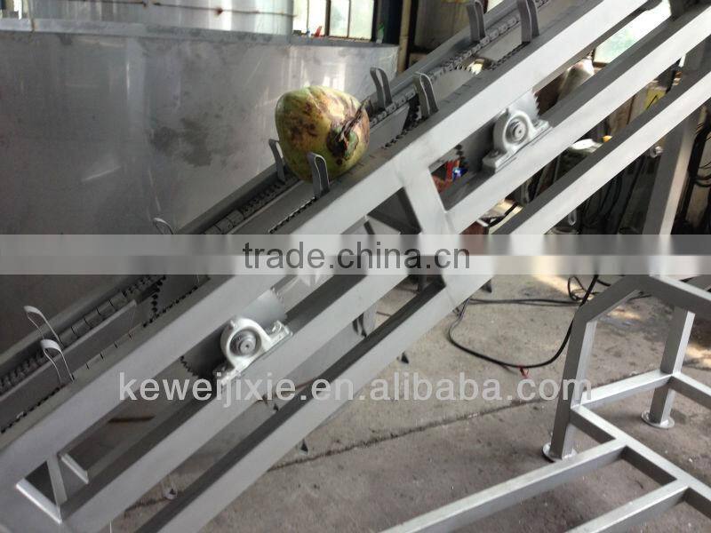 Industrial young coconut grating machine