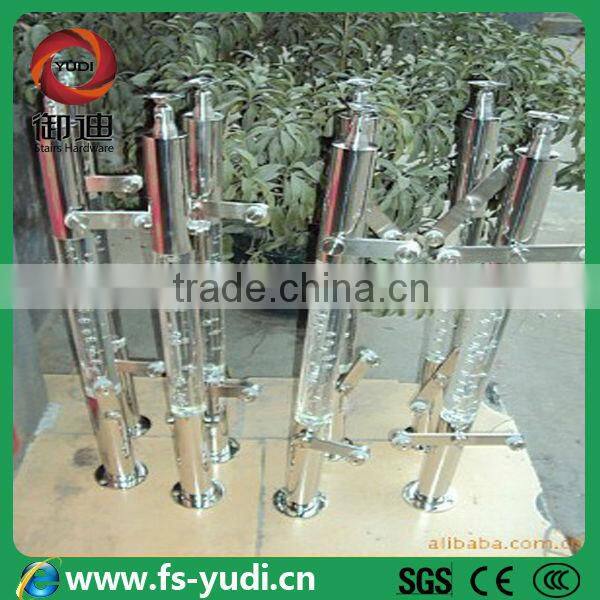 external staircases acrylic handrails systems