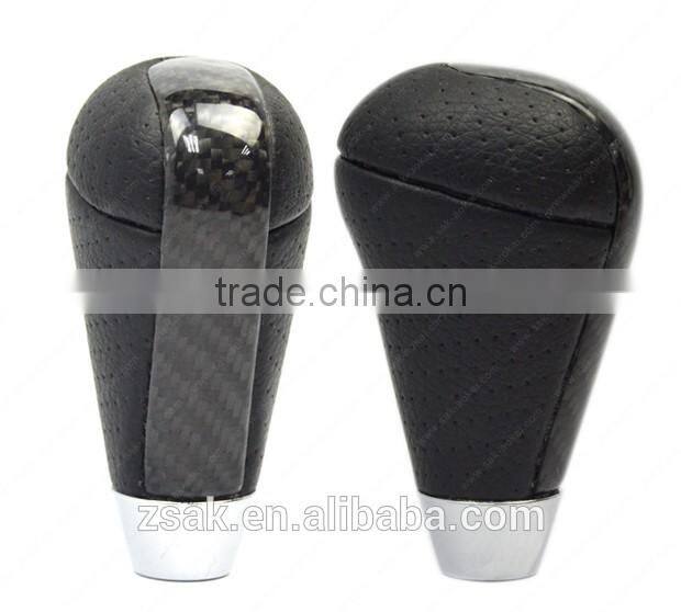 Universal real carbon fiber knob racing gear shift knob
