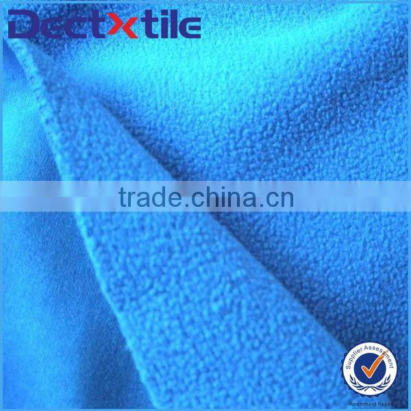 exellent polartec fabric/textile polar fleece cloth for winter garment/clothing