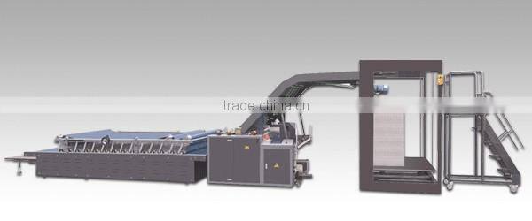 2010 new (francais) DZF 1300 E a vide de type adsorber machine de revetement semi-automatique-la production de carton ondule