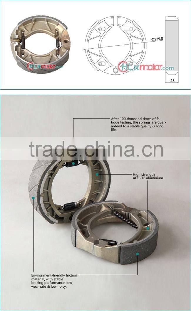 Motorcycle Brake Shoe for Mio / Fino / FZ16