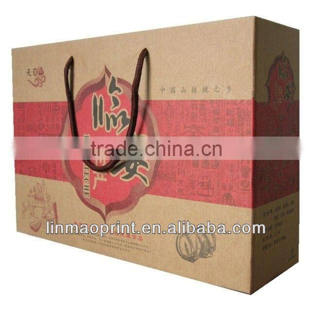 157 coated paper and gray board gift clothing box custom size and printing