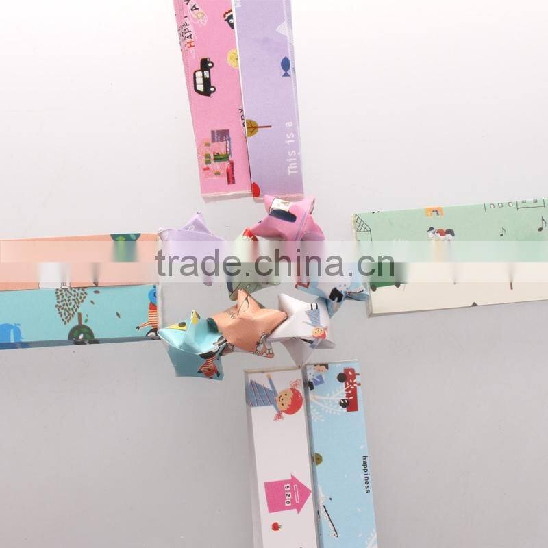 Luminous Lucky Star Paper Heart Paper Origami Museum Wishing Star Paper Birthday Gift Stripes White Five-pointed Star