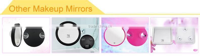 Swivel Round Fog free bathroom shower mirror Chromed