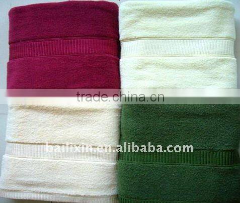 Set Towel with Application Border and Velvet
