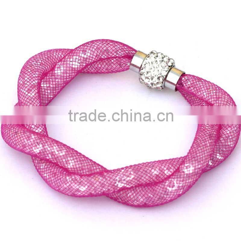 Crystal Beads Stardust Bracelet Slake Wrap Double Tour TENDANCE