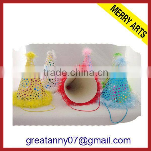2015 new product Alibaba express hot sale new x'mas design birthday christmas hats kids party christmas hats wholesale