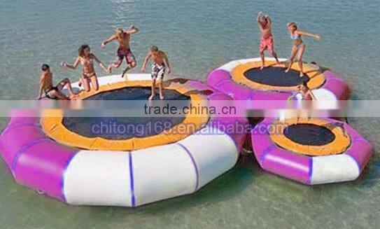 professional made air bouncer water inflatable trampoline