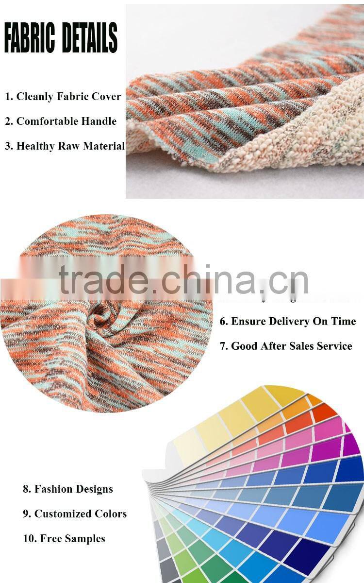 Jiufan textile knitting swimwear fabric cotton polyester fish scale fabric